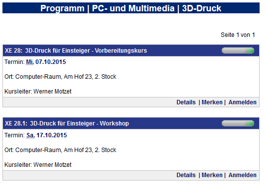 Image:3-D-Druck Kurs VHS-Weißenburg ist Online