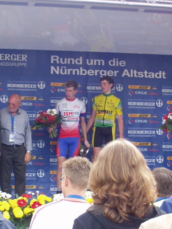 Siegerehrung U17 - Platz2