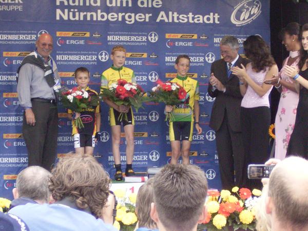 Siegerehrung U11 Platz 1 bis 3